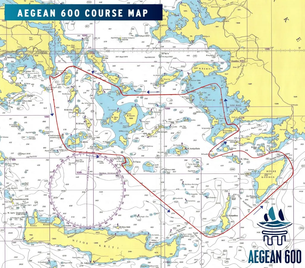 Parcours de l'Aegean 600