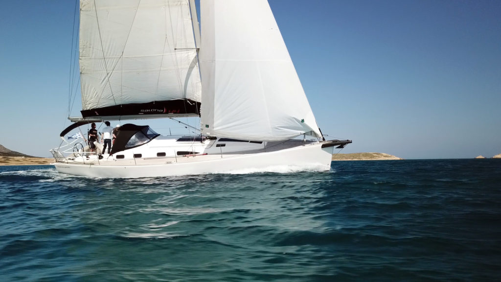 Régate à bord du Salona 44